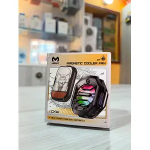 MEMO CX14 Magnetic Mobile Cooler Fan with Built-in Power Bank | 10W Semiconductor Phone Cooling Fan | RGB | Type-C | Gaming Radiator
