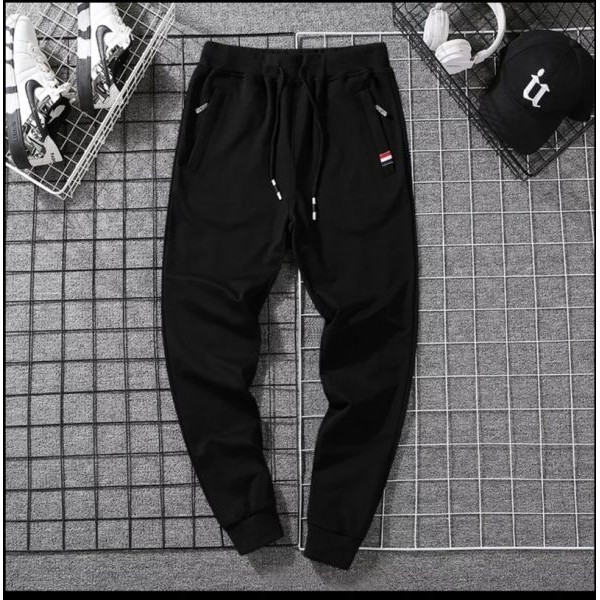 Men's Cotton Fleece 3 Zipped Pocket Jogge- Fashion | Joggers For Men | Men's Wear | Cotton Joggers | - Image 4
