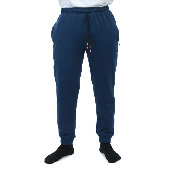 Men's Cotton Fleece 3 Zipped Pocket Joggers. - Image 3