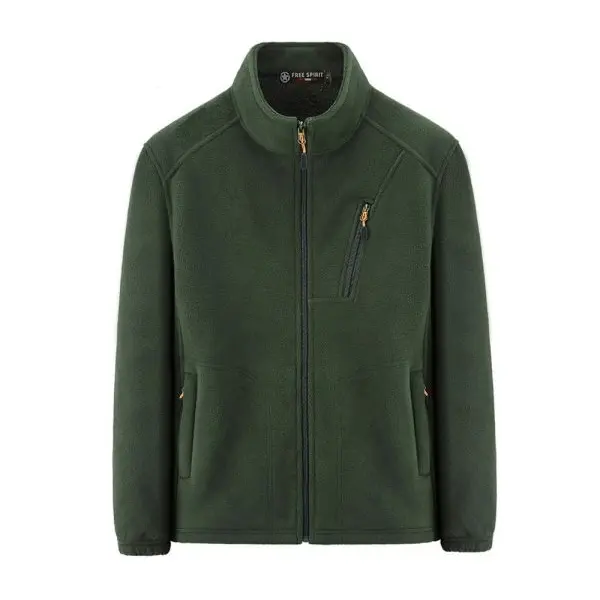 Men's Stylish Waterproof/Windproof Winter Warm Polar Fur Jacket. - Image 2