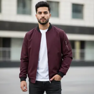 Men's Summer Bomber Windcheater Jacket. - Fashion | Jackets For Men | Men's Wear | Windcheater Bomber Jackets |