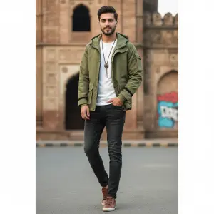 Men's Summer Double layer Windcheater Jacket