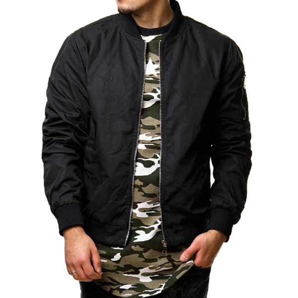 Men's Summer Double Layered Bomber Windbreaker Jacket. - Fashion | Jackets For Men | Men's Wear | Bomber Jackets | - Image 3