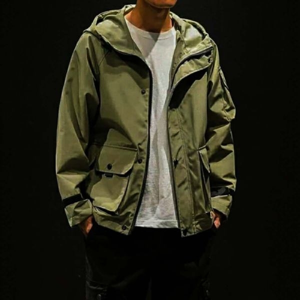 Men's Summer Double Layered Box Pocket Windcheater Jacket. - Fashion | Jackets For Men | Men's Wear | Windcheaters | - Image 3