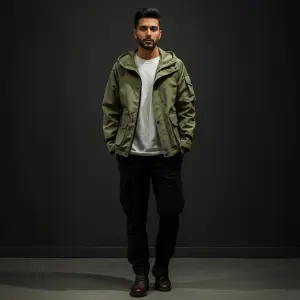 Men's Summer Double Layered Box Pocket Windcheater Jacket. - Fashion | Jackets For Men | Men's Wear | Windcheaters |