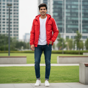 Men's Summer Double Layered Lightweight Windcheater Jacket. - Fashion | Jackets For Men | Men's Wear | Windcheaters |