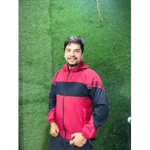 Men's Summer Inside Net Double layered Windcheater Jacket .
