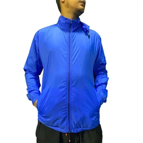 Men's Summer Lightweight Single Layared Windcheater Jacket. - Image 2