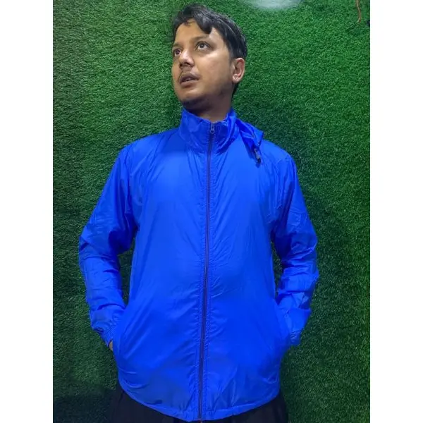 Men's Summer Lightweight Single Layared Windcheater Jacket. - Image 4