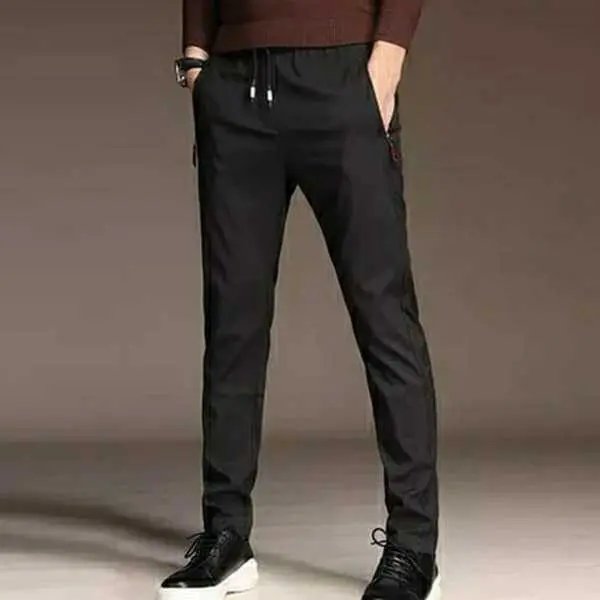 Men's Summer Lightweight Wrinkle Trouser Pants for Men - Fashion | Trousers For Men | Men's Wear | Pants | - Image 3
