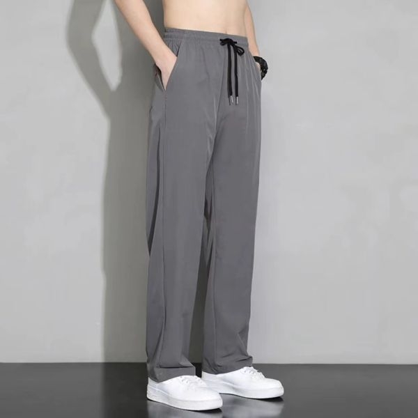 Men's Summer Stretchable Lightweight Loose Fit Trouser. - Image 3