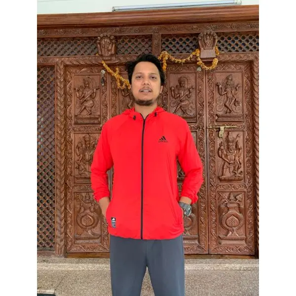 Men's Summer Stylish Single layer Full Printed Windcheater jacket. - Image 3