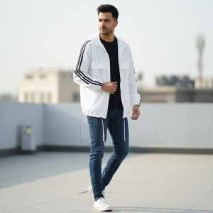 Men's Summer Thin Lightweight Wind Cheater jacket .