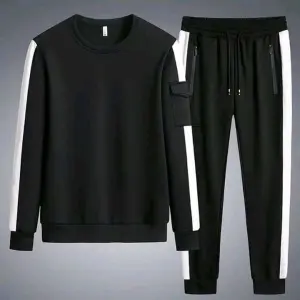 Men's Sweatshirt & Trouser 2 piece Set Pre Winter Tracksuit.