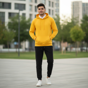 Men's Winter Warm Cotton Fleece Plain Hoodies And Joggers .(Set of 2) - Fashion | Joggers For Men | Men's Wear | Joggers | Hoodies |