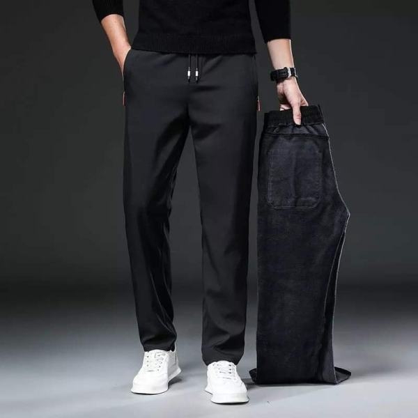 Men's Winter Warm Inside Fur Wind/Waterproof Trouser. - Fashion | Trousers For Men | Men's Wear | Waterproof Trousers | - Image 2