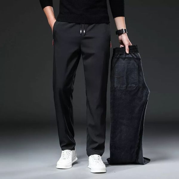 Men's Winter Warm Inside Fur Wind/Waterproof Trouser. - Fashion | Trousers For Men | Men's Wear | Waterproof Trousers | - Image 3