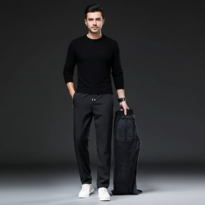 Men's Winter Warm Inside Fur Wind/Waterproof Trouser. - Fashion | Trousers For Men | Men's Wear | Waterproof Trousers |