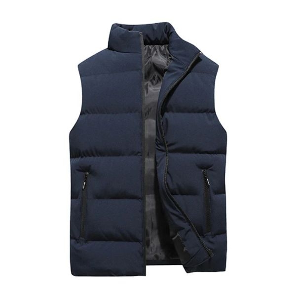 Men's Winter Warm Puffer Half Sleeve Jacket. - Image 2
