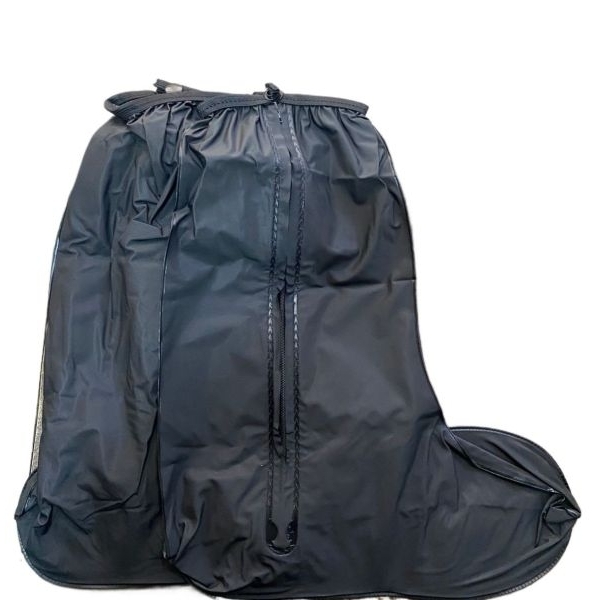 Men's Women & Childf high top waterproof rain boot cover motorcycle protective shoe cover with grip - Image 2