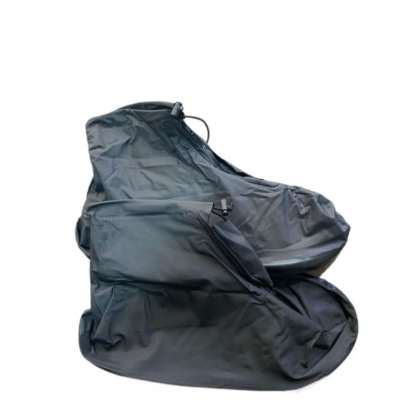 Men's Women & Childf high top waterproof rain boot cover motorcycle protective shoe cover with grip - Image 3