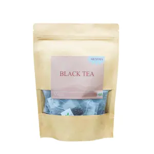 Mentha Black Tea Natural Flower Blend For Fresh Breath, Digestion and Mental Clarity - Suiro Teas 30 Tea bags