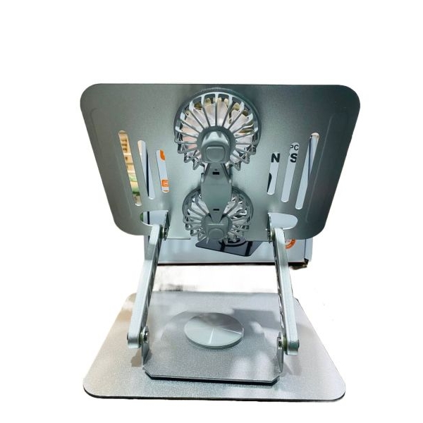 Metal / Aluminum Laptop Stand With Dual Fans - Image 5