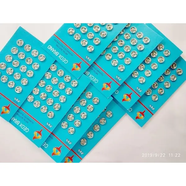 Metal Tich Button/ Tip Tip Button for blouse 5 patta set - Image 5