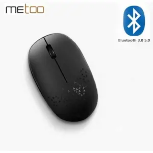 METOO E9SE Wireless Mouse bluetooth 3.0 2.4GHz Dual Modes 1200DPI Portable Mouse for Computer Laptop PC
