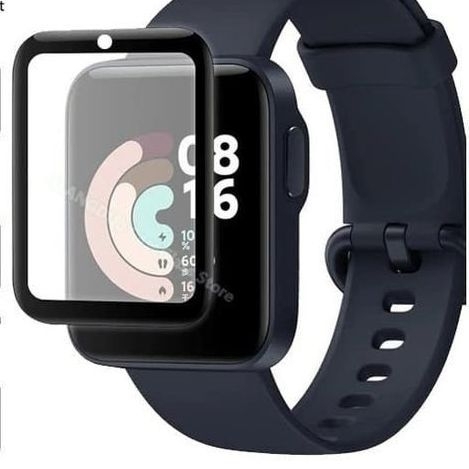 Mi Watch Lite Full Glue Tempered Glass - Image 2
