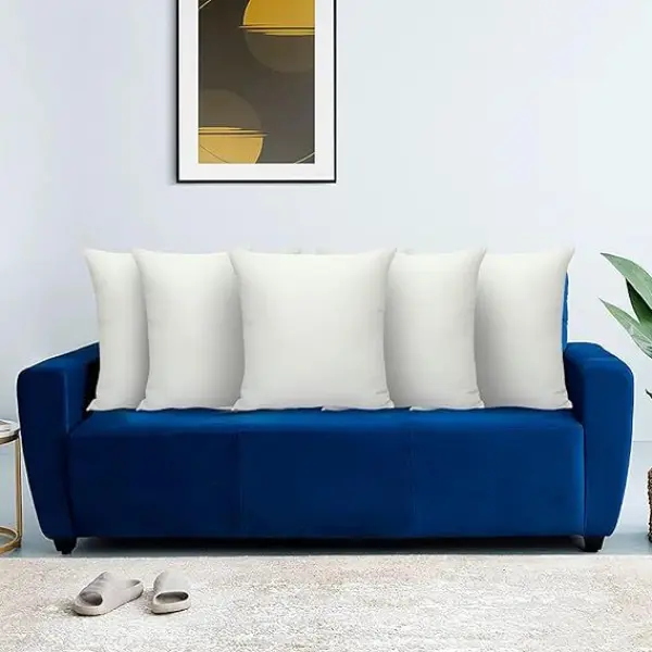 Microfiber Cushion Filling 16x16 inch – Soft, Durable & Fluffy Pillow Insert for Sofa, Chair & Bed - Image 2