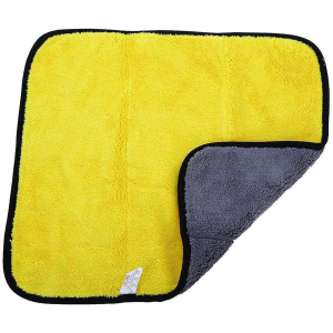Microfiber Towel, Double Layer Micro-Fiber Cleaning Towel For Car/Bike/Home
