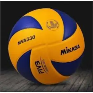 Mikasa MVA330 Official Size Volleyball for Indoor and Outdoor Play – Perfect Grip & Pro Performance