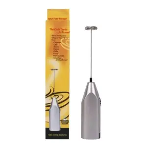Milk Frother Handheld Foam Maker Battery Operated Electric Drink Mixer Mini Coffee Whisk