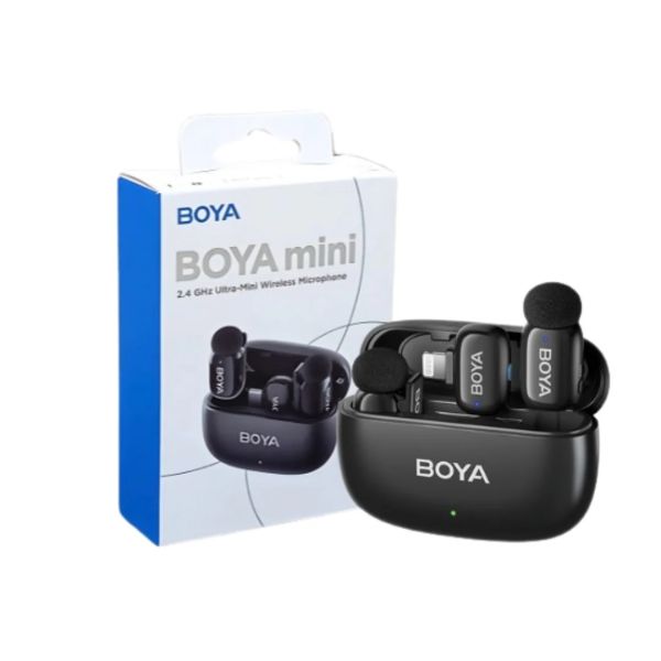 Mini 14 For Type C Dual Wireless Microphone With Charging Case