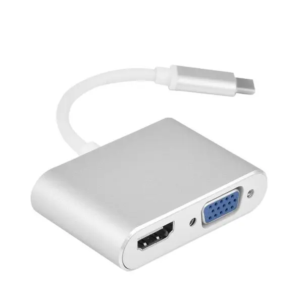 mini display port to vga & hdmi adapter 2 in 1 - Image 2