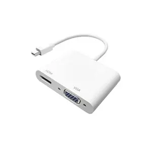 mini display port to vga & hdmi adapter 2 in 1