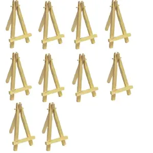 Mini Easel / Wooden Painting Stand 9 by 12 cm (A Set of 10 Units)