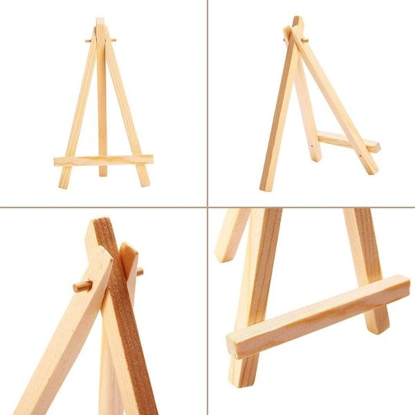 Mini Easel / Wooden Painting Stand 9 by 12 cm (A Set of 10 Units) - Image 5