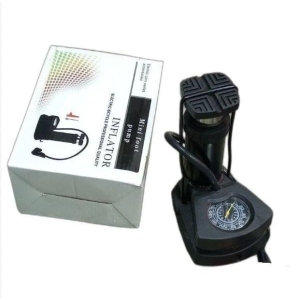 Mini Foot High Pressure Pump Portable Tire Inflator With Pressure
