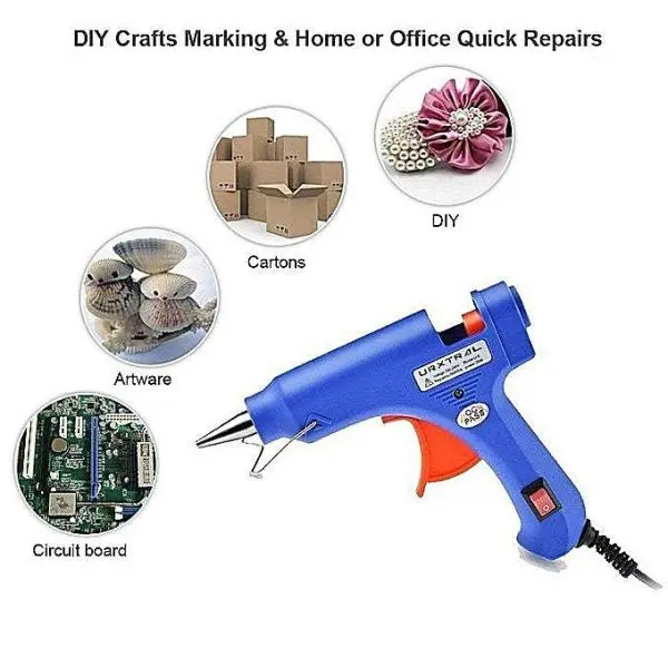 Mini Hot Glue Gun With 40 Pieces Melt Glue Sticks By Mitrata - Image 4