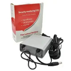 Mini Power Battery Backup 12V-13V 2A Uninterruptible Wall-mounted Power Supply for WiFi Router Security Cameras For 3-4 Hours