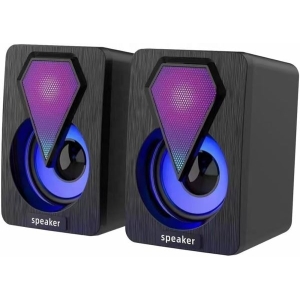 Mini RGB Speaker for PC Laptop Gaming Computer Speaker