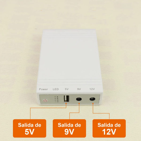 Mini Router PowerBank | 10400mAh | Up to 12 Hours Backup | Multi-Voltage Output - Image 3