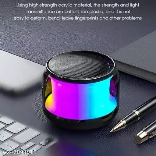 Mini S300 With Lighting Effect 5 W Bluetooth Speaker - Image 3