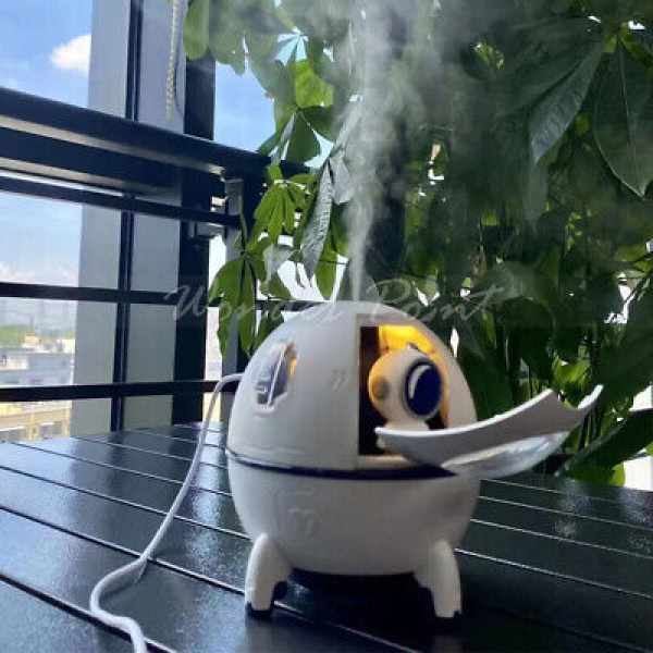 Mini Space Capsule Humidifier - 220ml USB, Night Lights, Astronaut Design. Ideal for Bedroom, Office, Car. Perfect Gift for Kids and Friends - Image 3