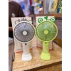 Mini USB Hand Fan Portable Fan With Phone Stand Desktop Rechargeable Fan 1-Speed Handheld Desk Fan Lightweight Travel Fan For Office Home