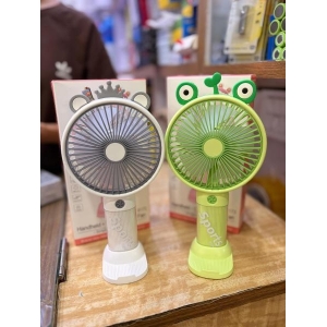 Mini USB Hand Fan Portable Fan With Phone Stand Desktop Rechargeable Fan 1-Speed Handheld Desk Fan Lightweight Travel Fan For Office Home