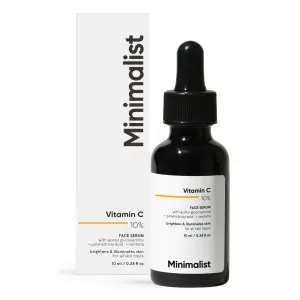 Minimalist 10% Advanced Vitamin C Serum for Glowing Skin | Brightening & Dark Spot Treatment by Genuine Collection