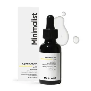 Minimalist 2% Alpha Arbutin Serum for Pigmentation & Dark Spots Removal 30ml